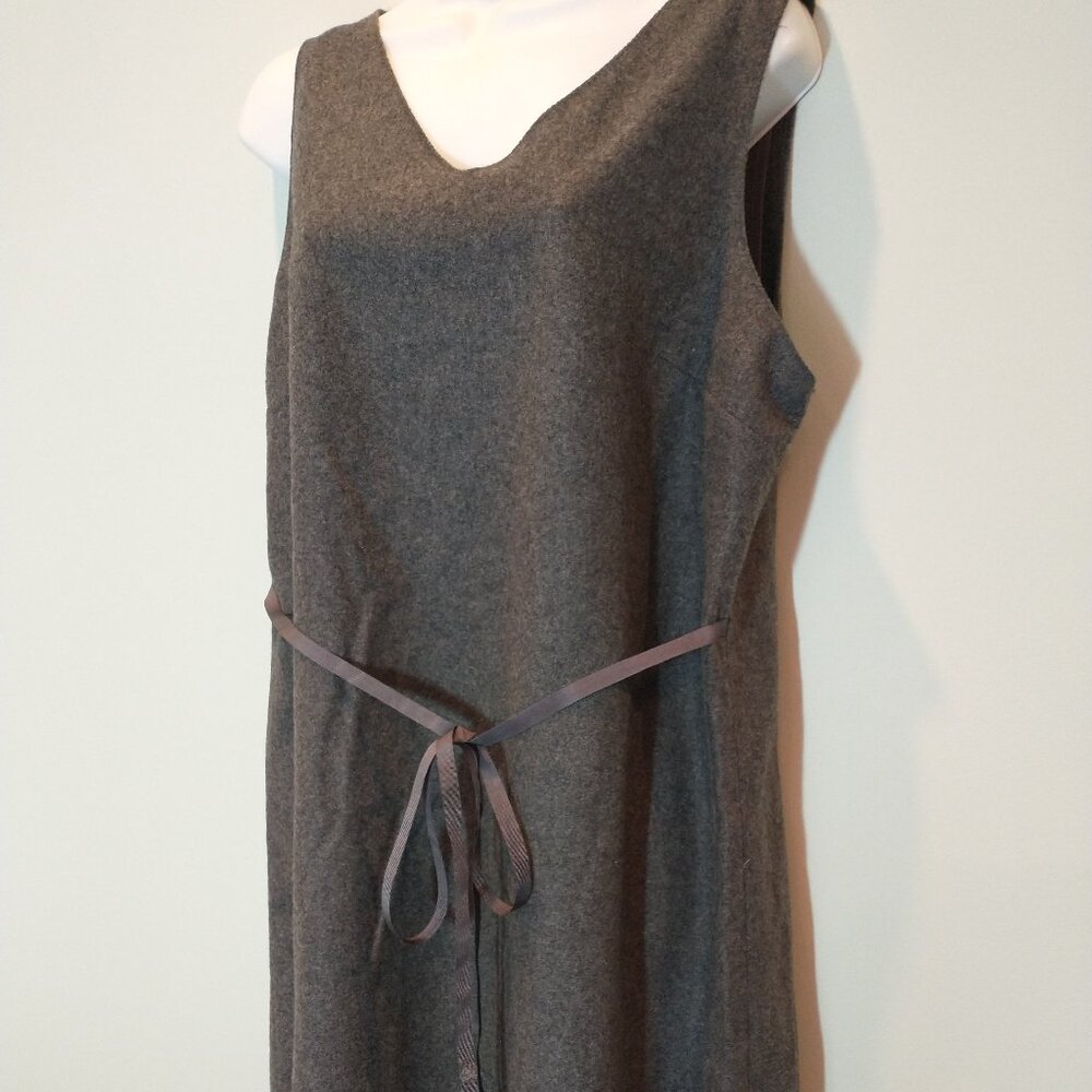 NWOT American Eagle Outfitters Wool Blend Belted Dress Size 14